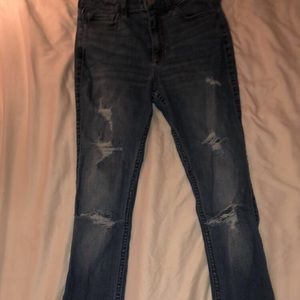 Distressed Hollister Jeans